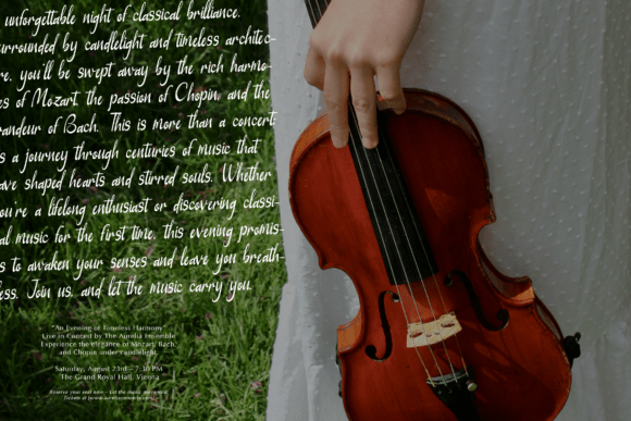 Serena Note Font PNG with transparent background - Preview 2