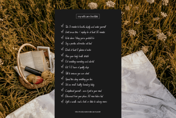 Serena Note Font PNG with transparent background - Preview 3