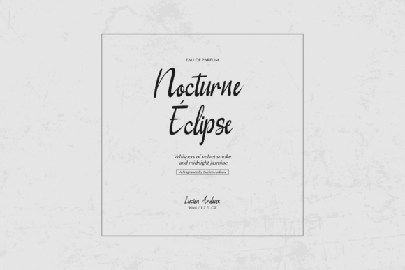Serena Note Font PNG with transparent background - Preview 5