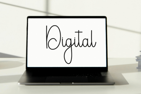 Signature Beauty Font PNG with transparent background - Preview 1