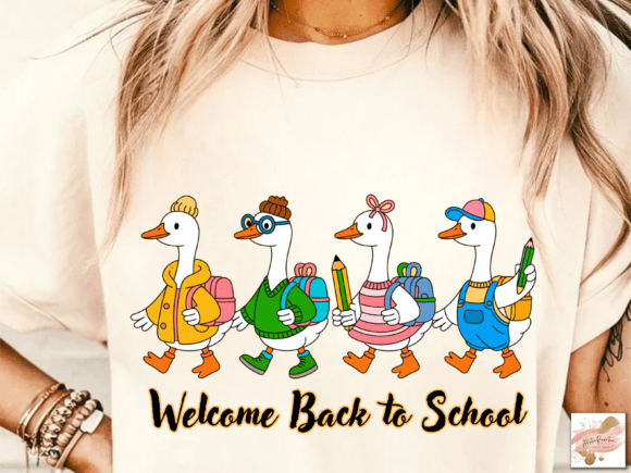 Silly Goose Back to School png
