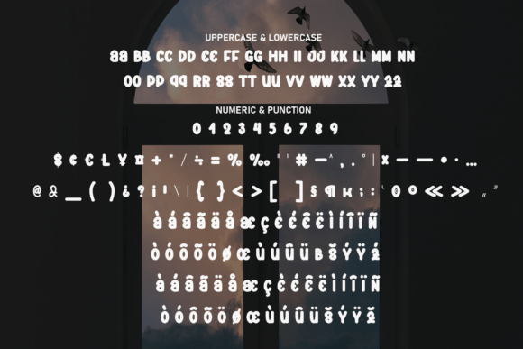 Black Window Font - Preview 6