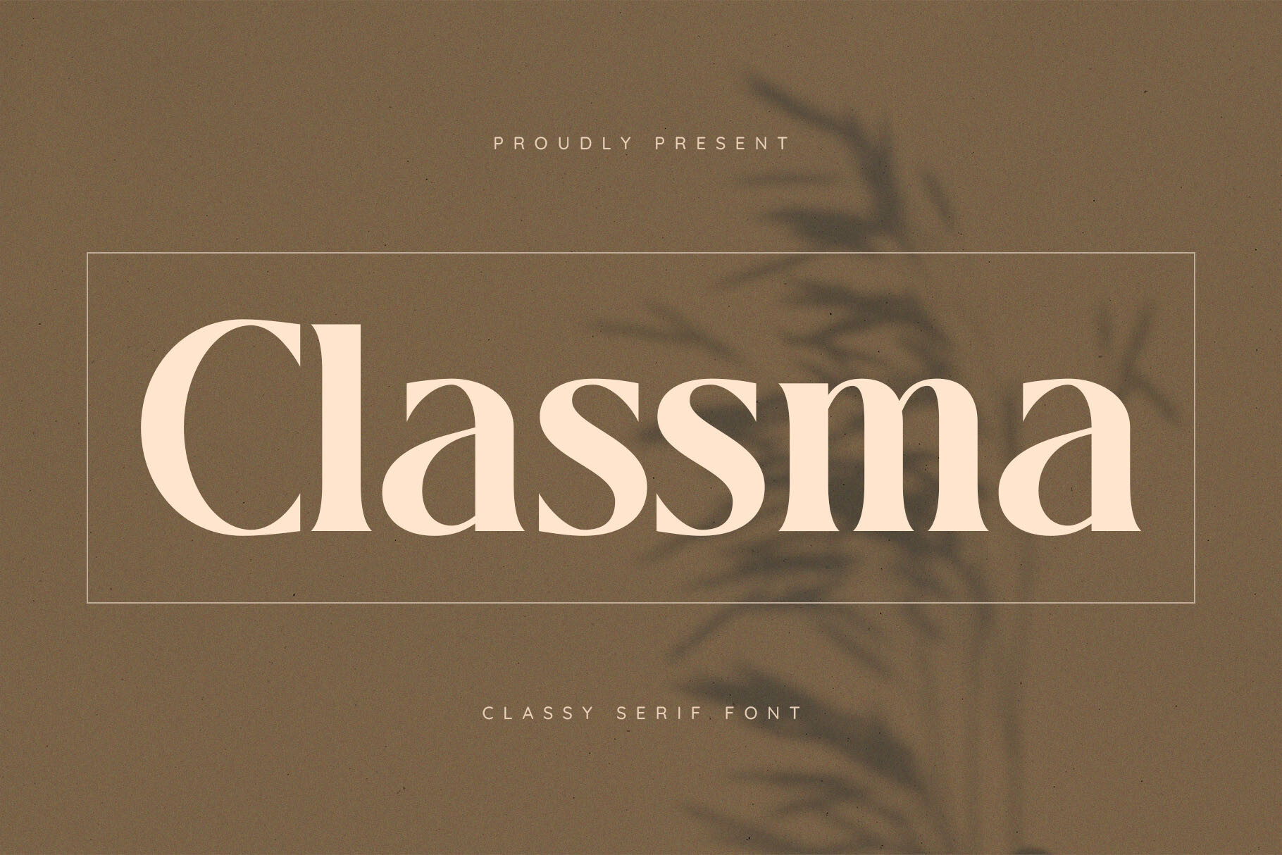 Classma font preview