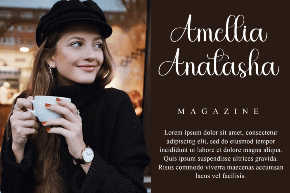 Coffee Font - Preview 1
