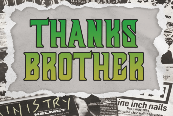 Come Camping Font - Preview 3