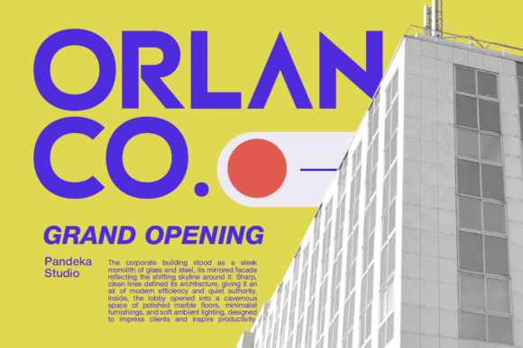 Corpoa Font - Preview 3
