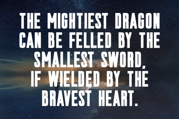 Dragons Font - Preview 3