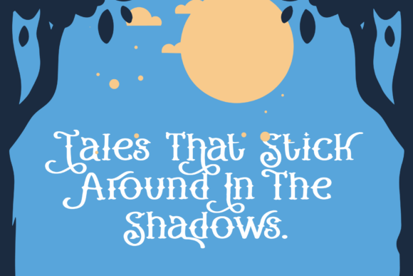Ghost Scribe Font - Preview 5