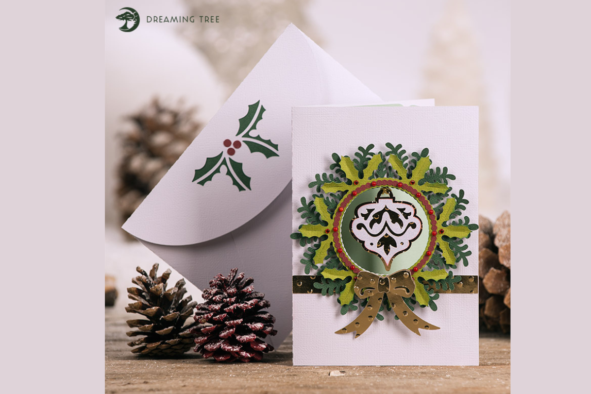 Good Tidings Card SVG