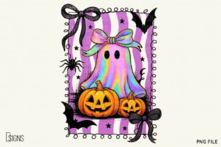 Halloween Iridescent Ghost Bundle Png Graphic by DSIGNS · Creative Fabrica