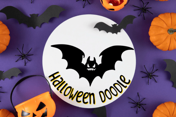Halloween Doodle Font - Preview 5