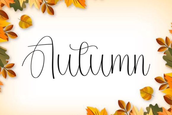 Handmade Autography Font PNG with transparent background - Preview 5