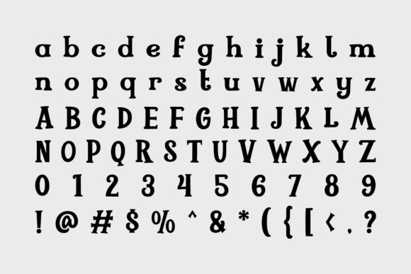 Hilyon Font PNG with transparent background - Preview 1