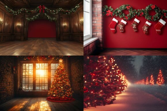 Preview of Magical Photography Backdrop Set digital backdrop