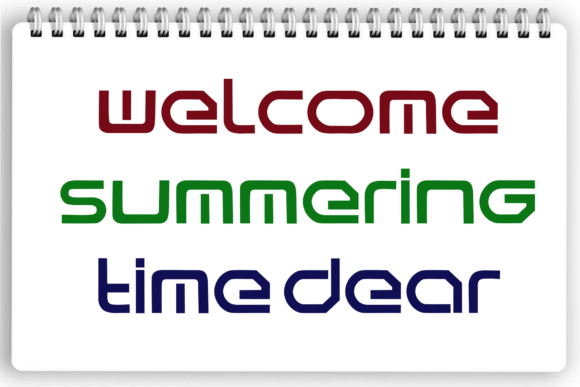 Magnetic Font PNG with transparent background - Preview 3