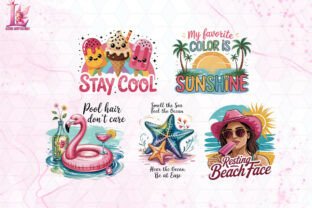 Mega Summer Vibes Bundle PNG Graphic by Little Lady Design · Creative ...