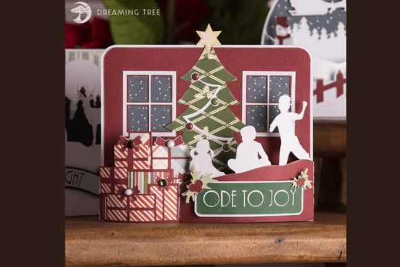 Ode to Joy Bendi Card SVG