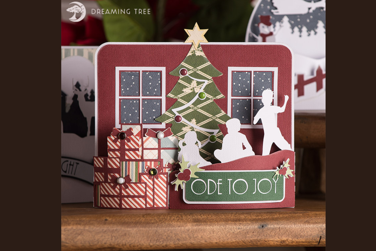 Ode to Joy Bendi Card SVG