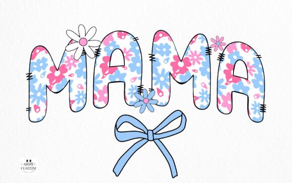 Preppy Coquette Font PNG with transparent background - Preview 1