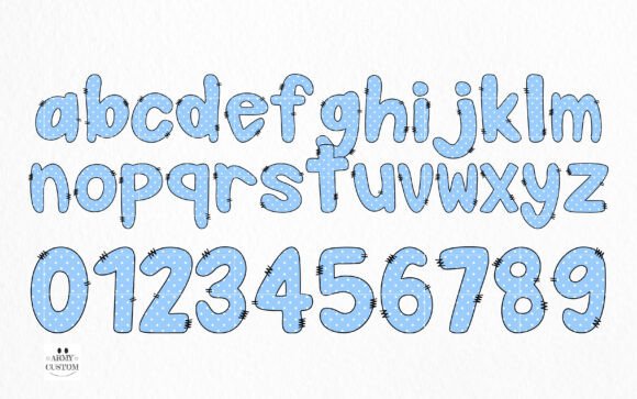 Preppy Coquette Font PNG with transparent background - Preview 4