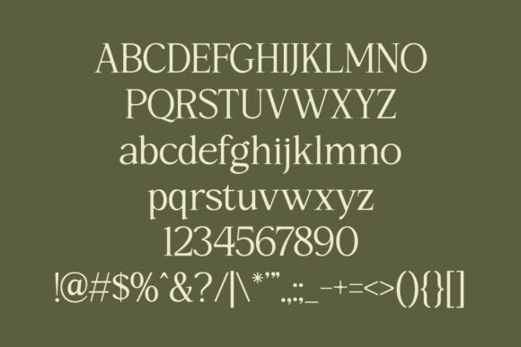 Rothen Font PNG with transparent background - Preview 4