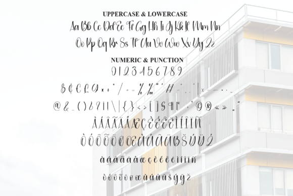 Simple Building Font PNG with transparent background - Preview 6