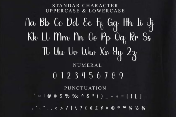 Alphabet Font - Preview 6