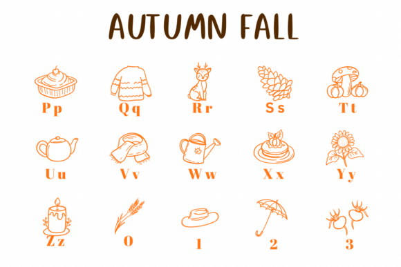 Autumn Fall Font - Preview 2