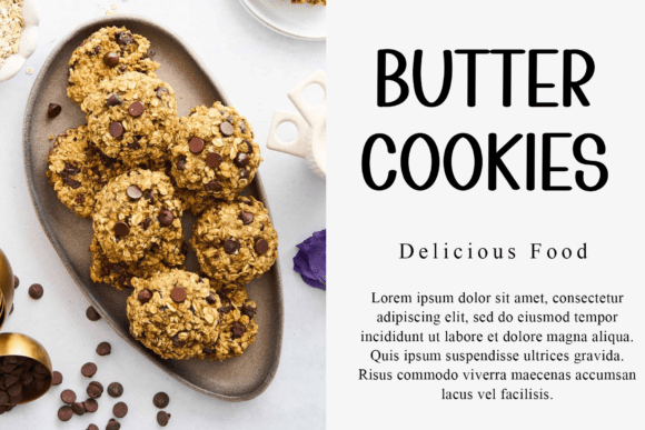 Banana Cookies Font - Preview 1