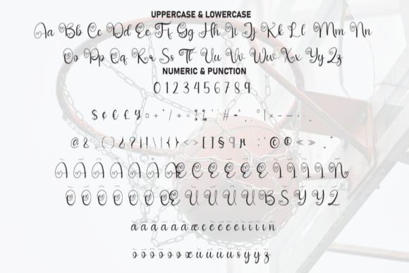 Basketball Font - Preview 6