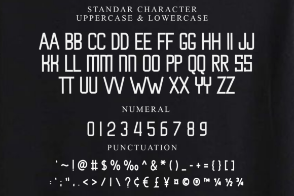 Cutout Font PNG with transparent background - Preview 6