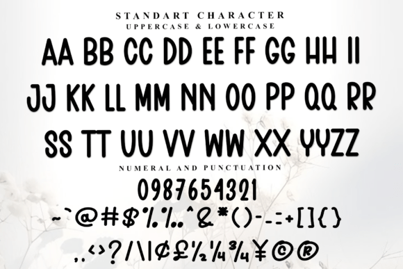 Daily Summer Font PNG with transparent background - Preview 4