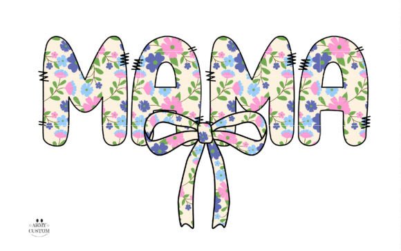Floral Army Font - Preview 2