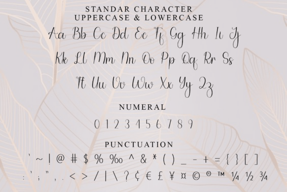 Gardening Font - Preview 6