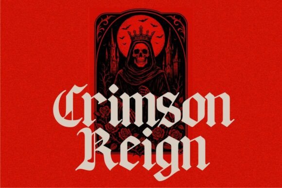 Grave Shade Font PNG with transparent background - Preview 2