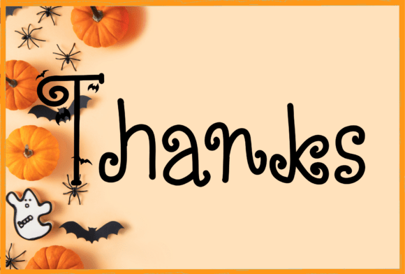 Hi Halloween Font - Preview 5