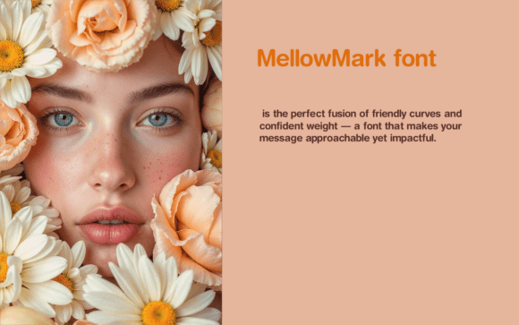 Mellow Mark Font PNG with transparent background - Preview 1