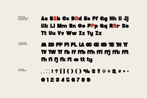 Rich Taste Font PNG with transparent background - Preview 3