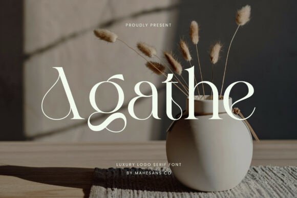 Agathe Font preview