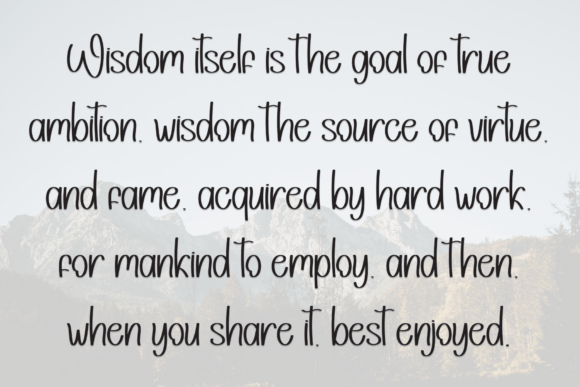 Beautiful Writer Font - Preview 5