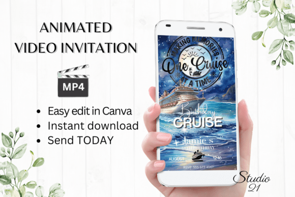 Birthday Cruise Vacation Announcement