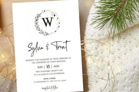 Blink Monogram Font - Preview 6