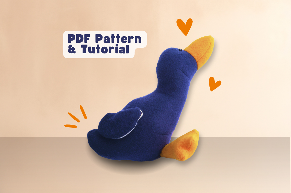 Cute Duckling Plush Pattern