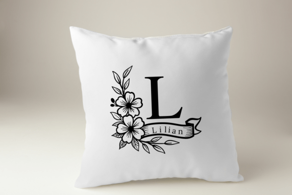 Floral Monogram Font - Preview 3