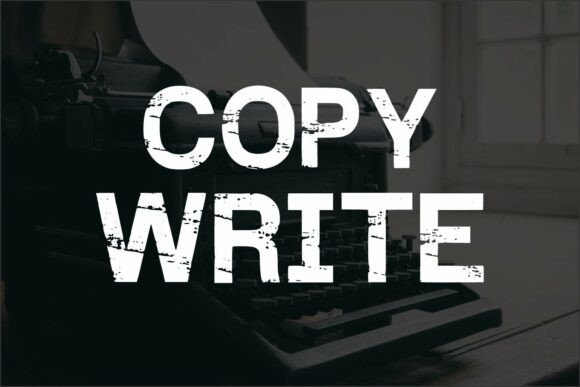 Ghotic Retro Font PNG with transparent background - Preview 2