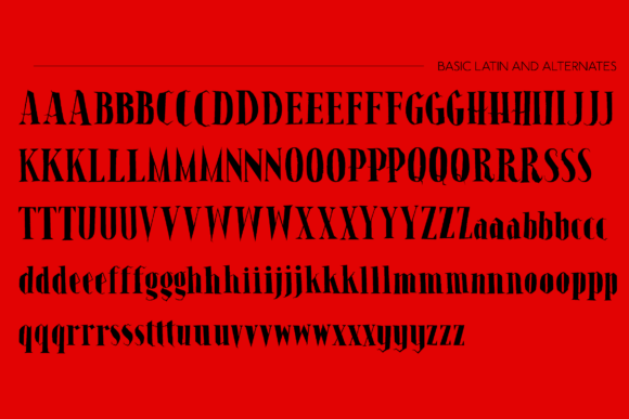 Haunted Spirit Font PNG with transparent background - Preview 2