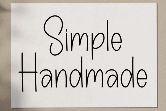 Modern Handwriting Font PNG with transparent background - Preview 1