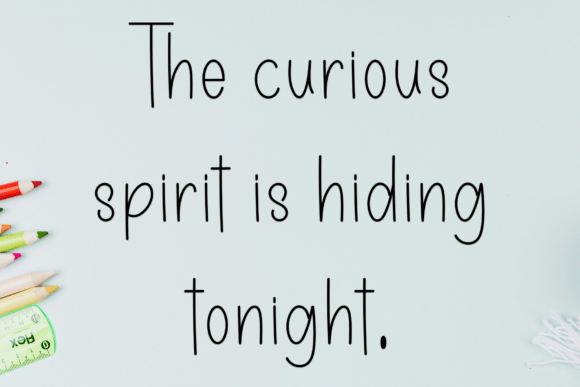 Modern Handwriting Font PNG with transparent background - Preview 6