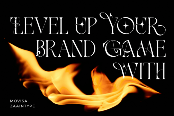 Movisa Font PNG with transparent background - Preview 1