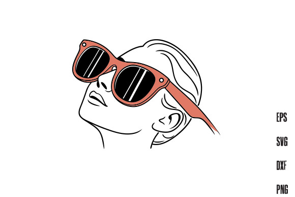 Retro Red Sunglasses Clipart PNG Graphic by CraftArt2 · Creative Fabrica